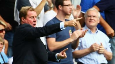 The Portsmouth manager Harry Redknapp.