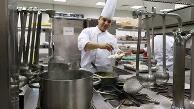 Basel Mounawar, a chef, relishes the Holy Month. Fatima Al Marzooqi/The National