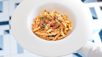 Trofie Tonno e olive at Alici