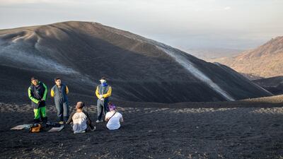 Cerro Negro Volcano near Leon. Jamie Lafferty