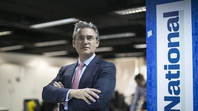 Philip King, the head of retail banking in the UAE at ADIB. Mona Al Marzooqi / The National