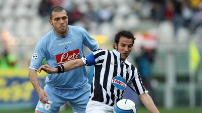 2007: Promoted back to Serie A at the first attempt as they win Serie B by six points from Napoli under the management of Didier Deschamps, with Alessandro Del Piero top scoring with 21 goals. Giuseppe Cacace / AFP