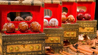 Sweets at the Sofra Bld iftar at Shangri-La Abu Dhabi