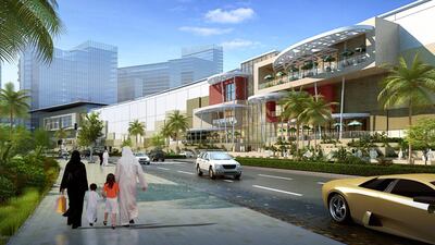 Reem Mall will join an increasingly crowded retail landscape in Abu Dhabi, with Yas Mall now up and running and the Galleria open on nearby Al Maryah Island. Al Maryah Central is also scheduled to open on Maryah Island in 2018. Courtesy UPAC