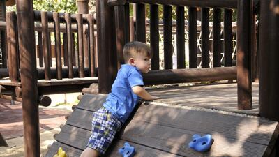 Children are encouraged to be adventurous without putting them in harm's way. Courtesy Kevin Hackett