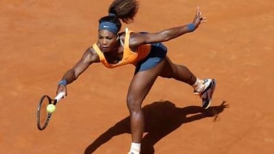 Serena Williams has only won the French Open title once, in 2002.