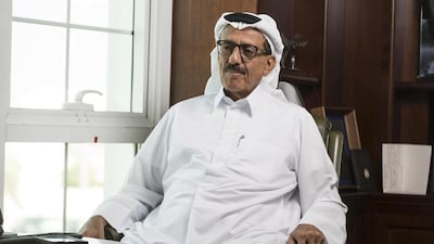 Khalaf Al Habtoor, the chairman of Al Habtoor Group, urges developers not to take money from buyers. Antonie Robertson / The National