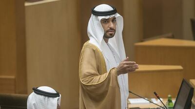 FNC member Saeed Al Rumaithi asks whether the new fees are meant to increase the federal revenue. Mona Al Marzooqi / The National