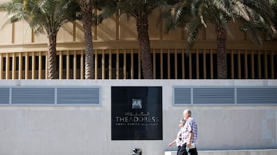The Address Hotel Dubai Marina will be rebranded as JW Marriott Hotel Marina from January. Sarah Dea / The National