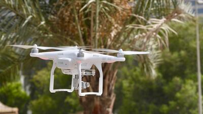 Drones will collect information on the number of greenhouses, wells and farm buildings. Ministry of Climate Change and Environment