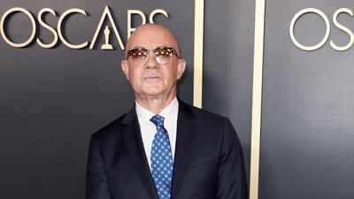 Bernie Taupin arrives for the 92nd Oscars Nominees Luncheon in Hollywood, California, on January 27, 2020. EPA