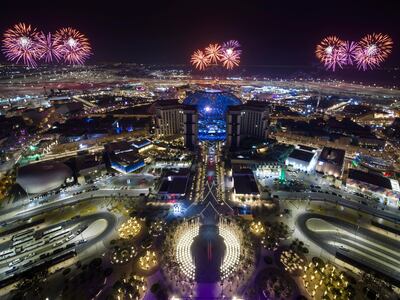 Expo 2020 Opening Ceremony. Dubai hosted the event successfully this year. Expo 2020 Dubai