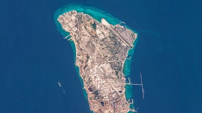 Iran's Kharg Island hosts the country’s main crude export terminal and is responsible for the overwhelming majority of its oil shipments to the world. Photo: European Space Agency / AFP