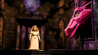 Inside Shrek's Merry Fairy Tale Journey at Motiongate Dubai. Reem Mohammed / The National