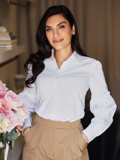 Saliha Afridi, a clinical psychologist and founder of The LightHouse Arabia wellbeing centre. Photo: TEDxAlQuoz