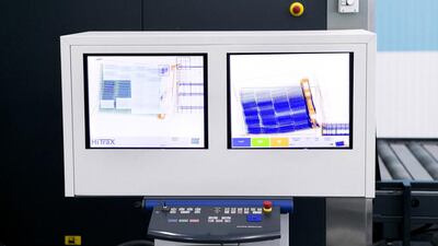 The new purpose-built facility dedicated exclusively to transporting temperature sensitive pharmaceutical shipments at Dubai International Airport. Reem Mohammed / The National