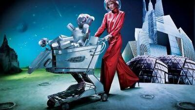 The Splash 2012 calendar's July image suggests a trolley will continue to have a role for the post-apocalyptic shopper.