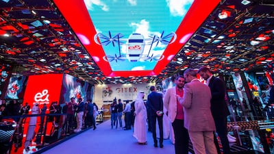 The UAE's e& is undertaking a multi-year transformation programme to consolidate its infrastructure. Leslie Pableo / The National