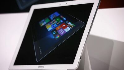 The Samsung Galaxy TabPro S tablet has a lot going for it. Alex Wong / Getty Images / AFP