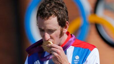 Bradley Wiggins has become a mod style icon after his gold medal win. Pic: Ian Langsdon/EPA