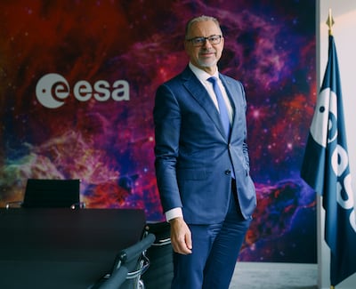 European Space Agency director general Josef Aschbacher. Photo: ESA