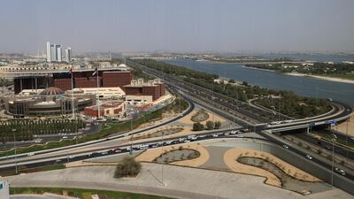 Much of Abu Dhabi and Dubai remain clear of congestion, but commuters in the capital faced a severe tailback in one area. The National