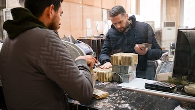 Syria's new leadership is trying to repair the country's economy from damage inflicted by war and sanctions. EPA