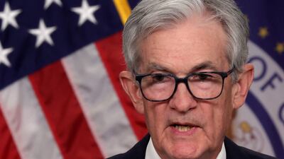 Federal Reserve chairman Jerome Powell. AFP