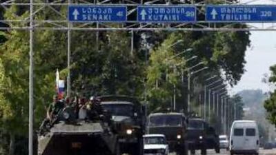 Russian troops withdrew from the Poti area within a Sept 15 deadline set for the first phase of a pullback brokered by France.