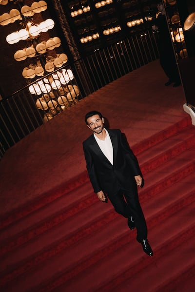 Emirati filmmaker Abdulla Al Kaabi in Turin. Photo: Mytherasa