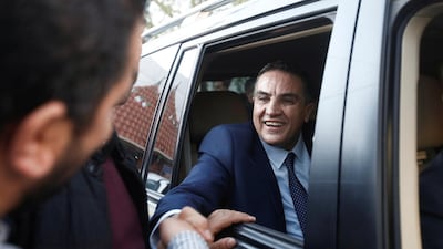 Algeria's presidential candidate Abdelaziz Belaid greets supporters from a vehicle after an election campaign rally, in Blida, south of Algiers, Algeria. Reuters