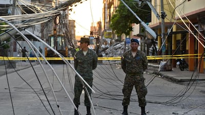 The Spanish Red Cross estimated that up to 100,000 people would need assistance. Luis Acosta / AFP Photo