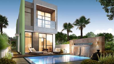 Damac’s Akoya Imagine plots within its Akoya Oxygen golf community. Courtesy Damac