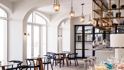 L'Artisan is the hotel's coffee spot. One&Only Le Saint Geran