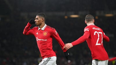 Marcus Rashford - 7. On his favoured left and put United ahead after six minutes with a tremendous, clean shot from close range. Side-footed shot well saved by Bravo on 28. He’s got 26 goals this season, easily his best return for United. Getty