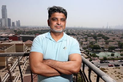 Pradeep Nair has invested in systematic investment plans, bonds and mutual funds in India to fund his children's education. Chris Whiteoak / The National