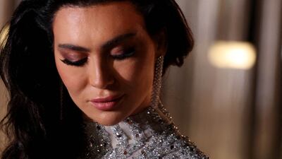 Lebanese actress Stephanie Saliba is known to be a close associate of the central bank governor. AFP