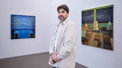 After galleries in New York and London, Taymour Grahne brings his open-plan art and events space to Dubai. Victor Besa / The National
