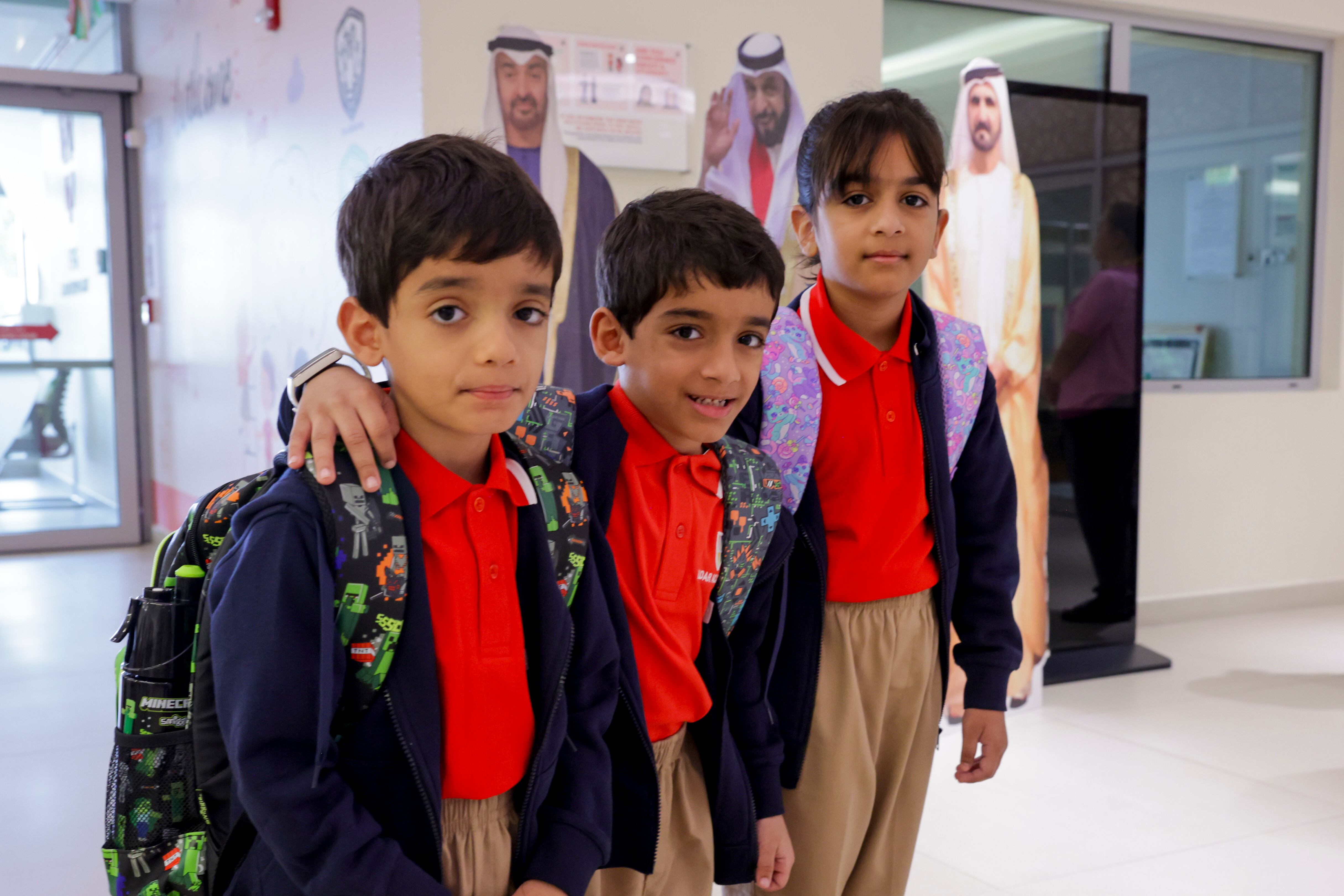 Muhammad Jr. Student President Sheikh Mohamed wishes pupils success in new academic year ...