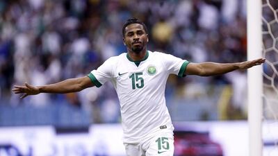 Saudi Arabia’s Nasser Al Shamrani has been in excellent form for Saudi Arabia. Faisal Al Nasser / Reuters