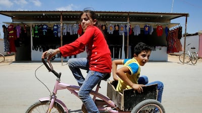The Zaatari refugee camp of 80,000 people displaced from Syria has been the programme’s core focus. Reuters