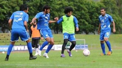 The UAE Olympic football team, practicing in Lienz, Austria, may have their friendly match against Honduras, a team that is also London bound, rained out.