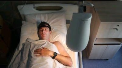 Warren Pole finds the ZEO Sleep Manager works well - at least when the headband stays in place and the Bluetooth links. Carmen Valino for The National