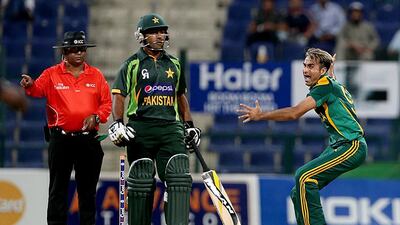 Misbah averaged 26.17 in Pakistan's five one-day matches against South Africa. Satish Kumar / The National