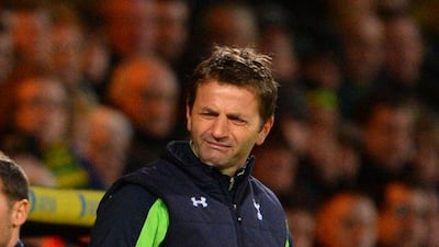 Manager Tim Sherwood of Tottenham Hotspur has called on his players to show character after two successive 1-0 defeats going into Thursday’s Uefa Europa League Last 32 second leg. Michael Regan/Getty Images
