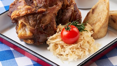 Other than pork, Ernst serves beef, chicken and seafood, as well as vegetarian and vegan options. Photo: Ernst