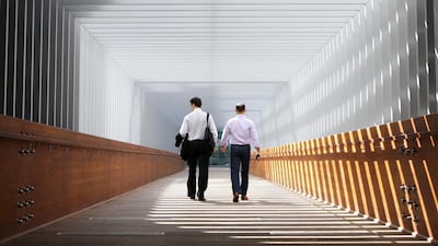 Abu Dhabi and Dubai both scored highly in such scopes as internet access, individuals in social networks and personal safety. Jaime Puebla / The National