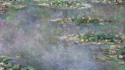 Claude Monet’s Nymphéas. Dated 1906, The Property of a Distinguished Private Collection (Courtesy: Sotheby’s London)