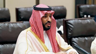 Crown Prince Mohammed bin Salman will meet with Russian President Vladimir Putin today. Potential increases in crude output will be on the agenda. Yuri Kochetkov/EPA