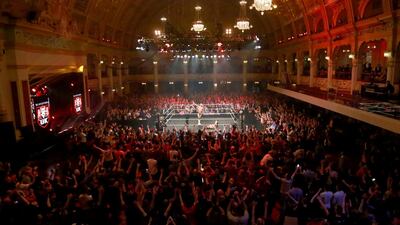 NXT UK TakeOver: Blackpool proved to be a big success for the WWE in January. Image courtesy of WWE